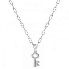 ŽENSKI VICTORIA CRUZ SAN VALENTIN SREBRNI LANČIĆ SA PRIVESKOM KLJUČA