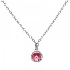 ŽENSKA VICTORIA CRUZ BASIC XS ROSE OGRLICA SA SWAROVSKI KRISTALOM