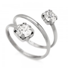 ŽENSKI VICTORIA CRUZ MINIMAL CRYSTAL PRSTEN SA SWAROVSKI KRISTALIMA