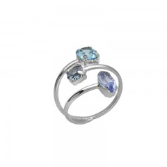 ŽENSKI VICTORIA CRUZ SABINA MULTICOLOR PRSTEN SA SWAROVSKI KRISTALIMA