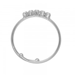 ŽENSKI VICTORIA CRUZ EUNOIA CRYSTAL PRSTEN SA SWAROVSKI KRISTALIMA