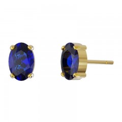 ŽENSKE VICTORIA CRUZ GEMMA SAPPHIRE GOLD MINDJUŠE SA SWAROVSKI KRISTALOM