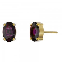 ŽENSKE VICTORIA CRUZ GEMMA AMETHYST GOLD MINDJUŠE SA SWAROVSKI KRISTALOM