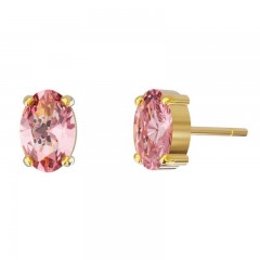 ŽENSKE VICTORIA CRUZ GEMMA PINK GOLD MINDJUŠE SA SWAROVSKI KRISTALOM