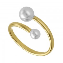 ŽENSKI VICTORIA CRUZ MOTHER GOLD PRSTEN SA PERLOM