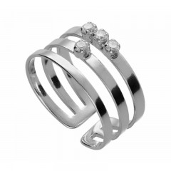 ŽENSKI VICTORIA CRUZ BRISEIDA CRYSTAL PRSTEN SA SWAROVSKI KRISTALIMA