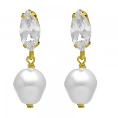 ŽENSKE VICTORIA CRUZ PURPOSE CRYSTAL GOLD MINDJUŠE SA PERLOM