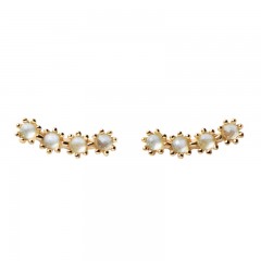 ŽENSKE PD PAOLA BLUE TIDE NAUŠNICE SA POZLATOM 18k