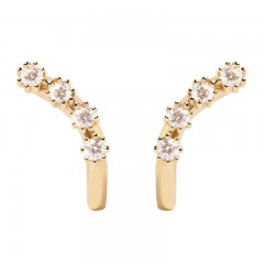 ŽENSKE PD PAOLA MOTION NAUŠNICE SA POZLATOM 18k