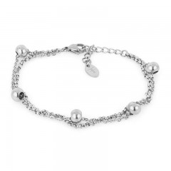 ŽENSKA FREELOOK SREBRNA NARUKVICA OD HIRURŠKOG ČELIKA