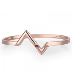 ŽENSKA FREELOOK ROZE ZLATNA NARUKVICA OD HIRURŠKOG ČELIKA