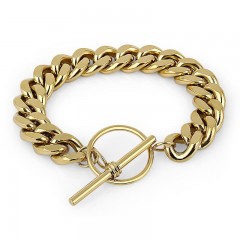 ŽENSKA FREELOOK ZLATNA NARUKVICA OD HIRURŠKOG ČELIKA