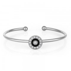 ŽENSKA FREELOOK SREBRNA NARUKVICA OD HIRURŠKOG ČELIKA