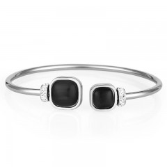 ŽENSKA FREELOOK SREBRNA NARUKVICA OD HIRURŠKOG ČELIKA