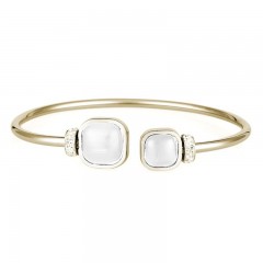 ŽENSKA FREELOOK ZLATNA NARUKVICA OD HIRURŠKOG ČELIKA