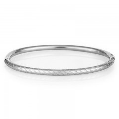 ŽENSKA FREELOOK SREBRNA NARUKVICA OD HIRURŠKOG ČELIKA M