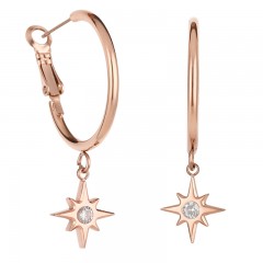 ŽENSKE FREELOOK ROZE ZLATNE MINDJUŠE OD HIRURŠKOG ČELIKA