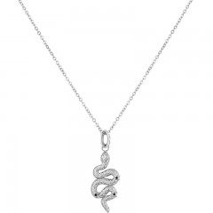 ŽENSKA FREELOOK SREBRNA OGRLICA OD HIRURŠKOG ČELIKA