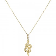 ŽENSKA FREELOOK ZLATNA OGRLICA OD HIRURŠKOG ČELIKA