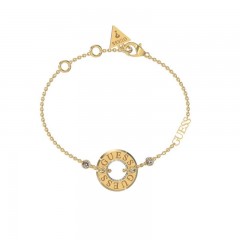 ŽENSKA GUESS JUST GUESS ZLATNA NARUKVICA OD HIRURŠKOG ČELIKA