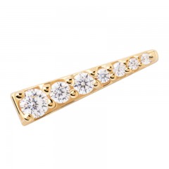 ŽENSKA PD PAOLA TEA NAUŠNICA SA POZLATOM 18k