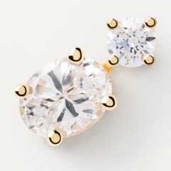 ŽENSKA PD PAOLA NIKITA NAUŠNICA SA POZLATOM 18k