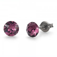 ŽENSKE OLIVER WEBER SENSITIVE MIDI AMETHYST MINDJUŠE SA SWAROVSKI KRISTALIMA