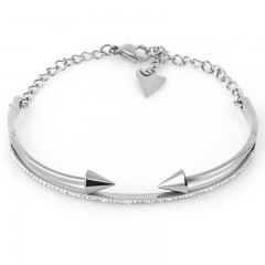 ŽENSKA SANTA BARBARA POLO SREBRNA NARUKVICA OD HIRURŠKOG ČELIKA