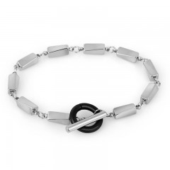 ŽENSKA SANTA BARBARA POLO SREBRNA NARUKVICA OD HIRURŠKOG ČELIKA L