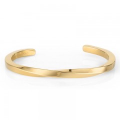 ŽENSKA SANTA BARBARA POLO ZLATNA NARUKVICA OD HIRURŠKOG ČELIKA