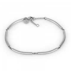 ŽENSKA SANTA BARBARA POLO SREBRNA NARUKVICA OD HIRURŠKOG ČELIKA