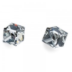 Ženske Oliver Weber Cube Small Crystal mindjuše sa swarovski sivim kristalom