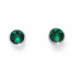 Ženske Oliver Weber Uno Emerald mindjuše sa swarovski zelenim kristalom