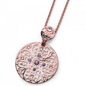 ŽENSKI OLIVER WEBER ORIENT ROSEGOLD CRYSTAL LANČIĆ SA SWAROVSKI KRISTALIMA