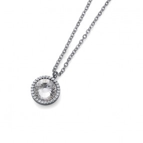 Ženski Oliver Weber Joy Crystal Lančić Sa Belim Swarovski Kristalnim Priveskom