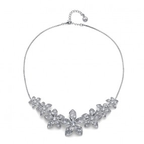 Ženski Oliver Weber Wonder Crystal Lančić Sa Belim Swarovski Kristalnim Priveskom