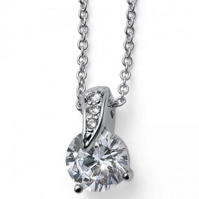 ŽENSKI OLIVER WEBER JOICE CRYSTAL LANČIĆ SA SWAROVSKI BELIM KRISTALOM