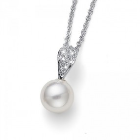Ženski Oliver Weber Pearl Simple Lančić Sa Belim Swarovski Perla Priveskom