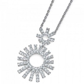 ŽENSKA OLIVER WEBER BEAN CRYSTAL OGRLICA SA SWAROVSKI BELIM KRISTALIMA