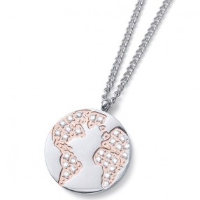 ŽENSKI OLIVER WEBER MUNDO WHITE ZIRCON STE LANČIĆ SA SWAROVSKI BELIM CIRKONIMA