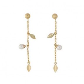 ŽENSKE MAJORICA ROMEA BISERNE GOLD MINDJUŠE 4 mm