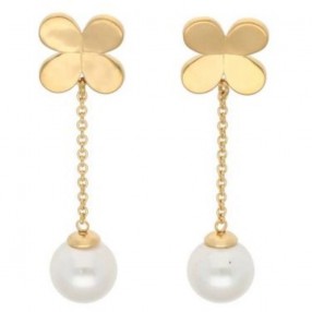 ŽENSKE MAJORICA AYANTI BISERNE GOLD MINDJUŠE 10 mm