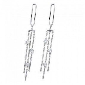 ŽENSKE OLIVER WEBER TONIGHT WHITE ZIRCON MINDJUŠE SA SWAROVSKI BELIM CIRKONIMA