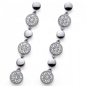 ŽENSKE OLIVER WEBER SHORE CRYSTAL MINDJUŠE SA SWAROVSKI BELIM KRISTALIMA