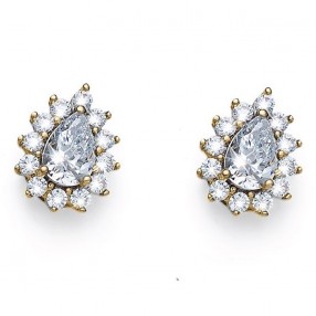 ŽENSKE OLIVER WEBER INTO GOLD WHITE ZIRCON MINDJUŠE SA BELIM SWAROVSKI CIRKONIMA