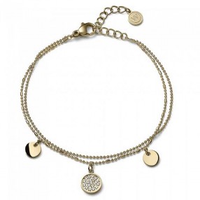 ŽENSKA OLIVER WEBER RADIO GOLD NARUKVICA SA SWAROVSKI KRISTALIMA