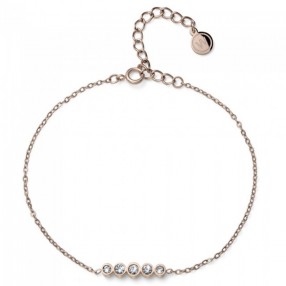 ŽENSKA OLIVER WEBER CHANGE ROSEGOLD CRYSTAL NARUKVICA SA SWAROVSKI KRISTALIMA