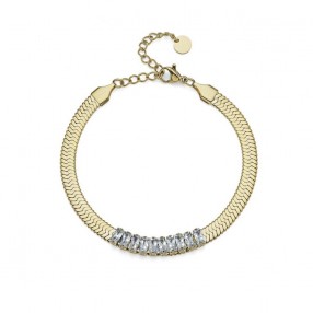 ŽENSKA OLIVER WEBER APAM GOLD NARUKVICA SA SWAROVSKI KRISTALIMA