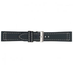 Tamno Plavi Poletto Drake Kožni Kaiš Za Sat