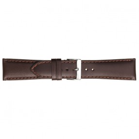 Tamno Braon Poletto Vacchetta Toscana Kožni Kaiš Za Sat